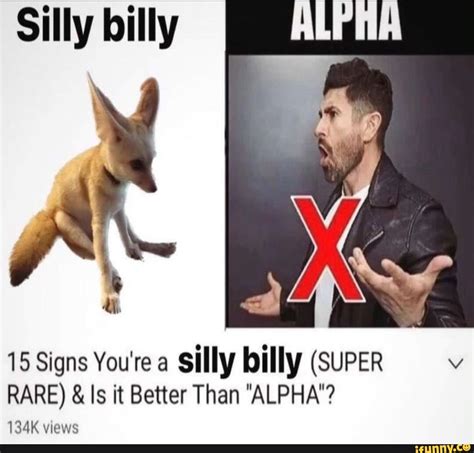 Silly billy 15 Signs You're a Silly billy (SUPER RARE) & Is it Better Than "ALPHA"? 134K views ...