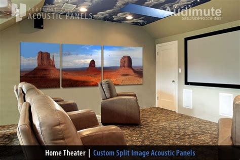 Audimute's Home Theater Wall Decor