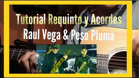 El Belicon TUTORIAL Requinto y Acordes Peso Pluma Raúl Vega