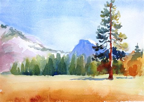 Watercolor Landscape Painting: 5-Step Tutorial | Craftsy