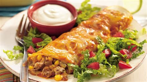 Beef And Green Chile Enchiladas Recipe From Betty Crocker