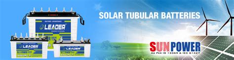 Leader Solar Battery Leading Manufacturer And Supplier In India