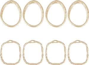 Amazon Benecreat Pcs Styles Real K Gold Plated Brass Chain