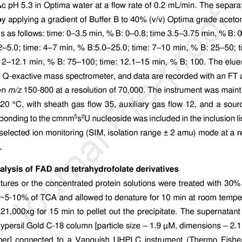 photodiode array detector and a Q-Exactive mass spectrometer. The... | Download Scientific Diagram