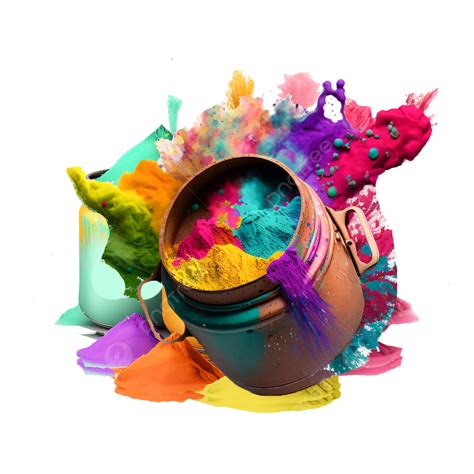 Pó De Cor Holi Png Cor Holi Em Pó Feliz Holi Imagem Png E Psd Para