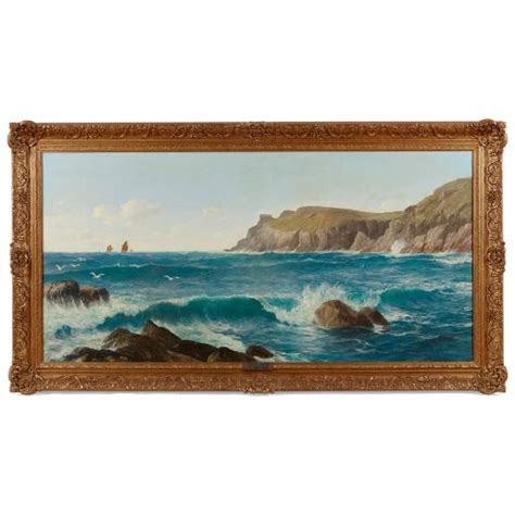 A Large Seascape Painting By David James British 1853 1904 Mayfair