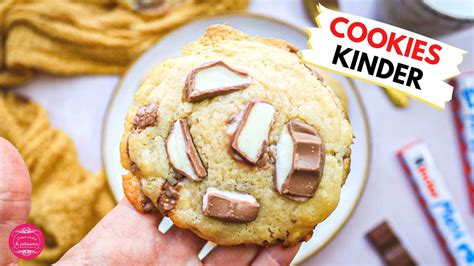 COOKIES AU KINDER MAXI RECETTE FACILE YouTube