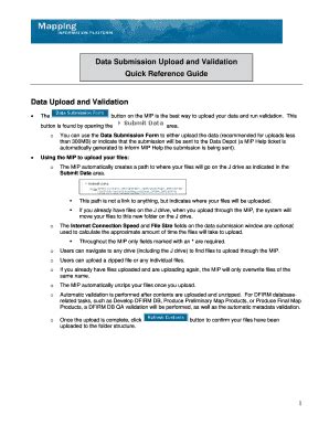 Fillable Online Hazards Fema Data Submission Upload And Validation