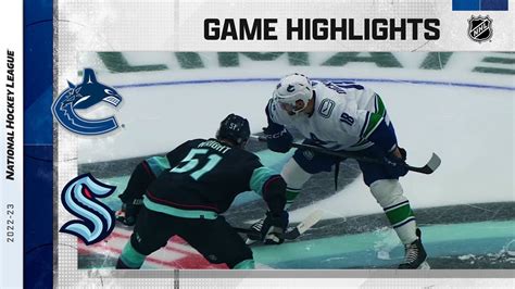 Canucks Kraken Nhl Highlight Youtube