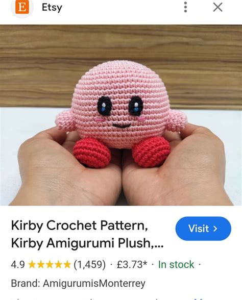 Amigurumi Kirby plush | Fandom