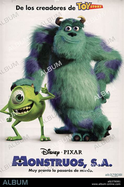 Poster of MONSTERS, INC., 2001, directed by DAVID SILVERMAN, LEE UNKRICH and PETE DOCTER ...