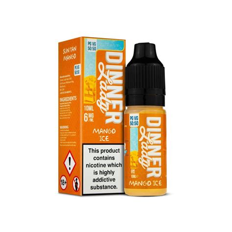 Dinner Lady Mango ICE 10ml Shisha Vibe