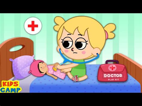 Sick Song 🌡 The Boo Boo Doctor Song Nursery Rhymes And Kids Songs