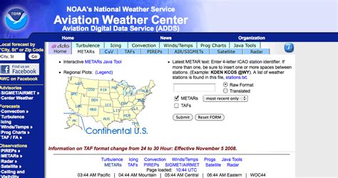 How To Read An Aviation Routine Weather Report Metar