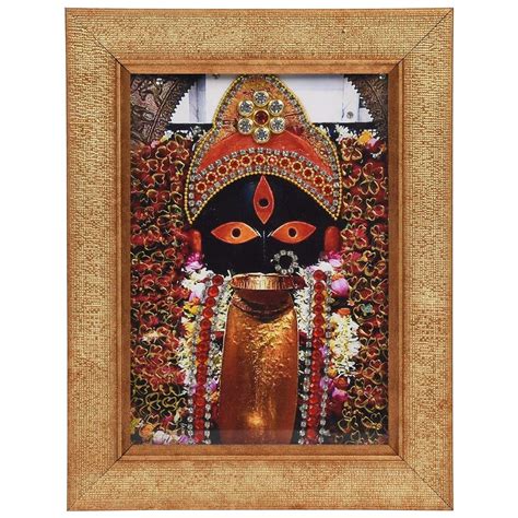 Strotam Goddess Kali Kalighatmaa Kali Photo Frame With American