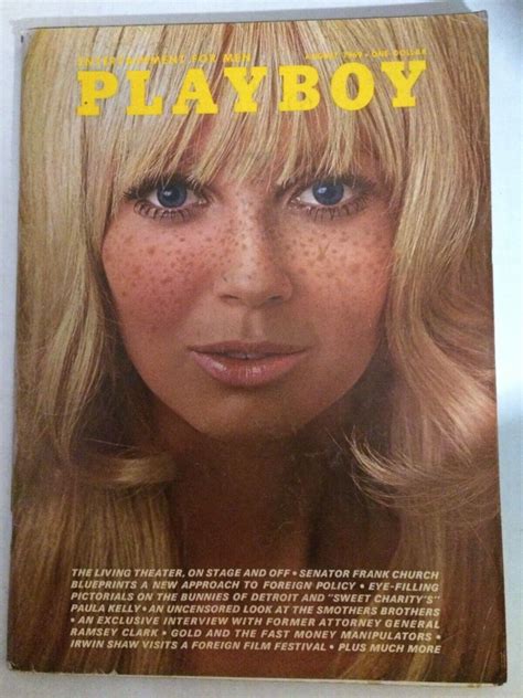 Vintage PLAYBOY August 1969 Centerfold DEBBIE HOOPER Great Condition