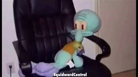 Squidward On A Chair Youtube Spongebob Memes Songs