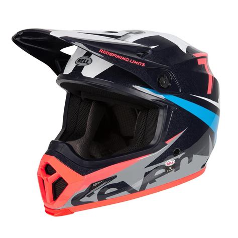 Bell Helm MX 9 MIPS Seven Ignite Navy Coral Maciag Offroad