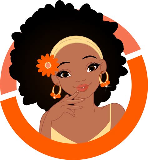 Afro Textured Hair Forehead Black Hair Afro Textured Hair Clipart