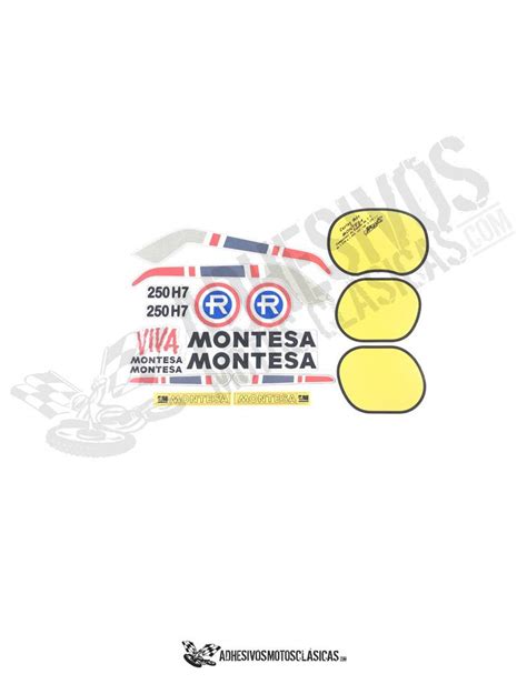 Kit Adhesivos Montesa Enduro 250 H7 Adhesivos Motos