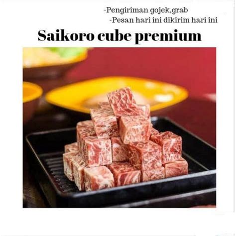 Jual SAIKORO BEEF WAGYU MELTIQUE 1kg BEEF CUBE PREMIUM DAGING