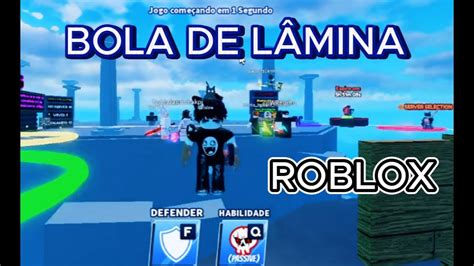 BOLA DE LÂMINA ROBLOX BLADE BALL YouTube