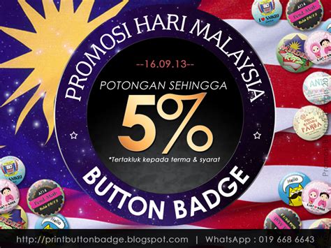 No1 Button Badge Supplier In Malaysia Over 10 Years Experience