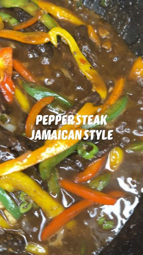 Easily The Best Jerk Pepper Steak Stir Fry Jamaican Style Recipe