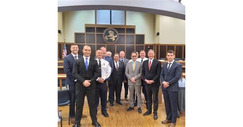 Bridgewater Township Swears In New Police Officers Bridgewater