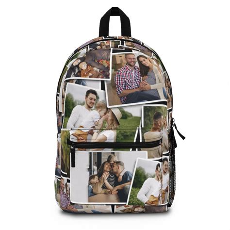 Mochila personalizada con tus fotos mochila de diseñador Etsy