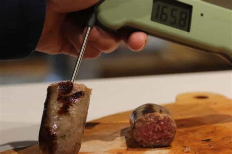 The Internal Temperature of Pork Sausage When Done - Thermo Meat