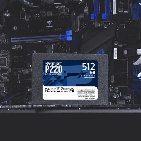 Patriot P220 512GB 550 500MB s 2 5 SATA3 SSD Disk Fiyatı