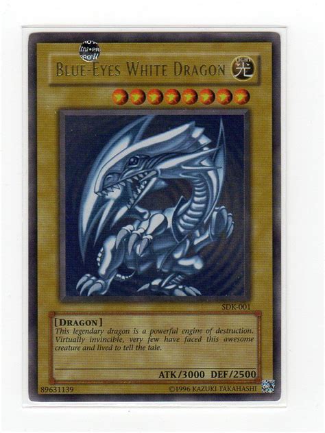 Blue Eyes White Dragon Original Ultra Sdk Heavily Played