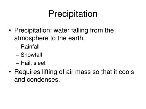 Ppt Atmospheric Water And Precipitation Powerpoint Presentation Free