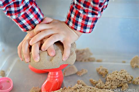 Kinetic Sand Potato Heads Sensory Activity And Next Comes L