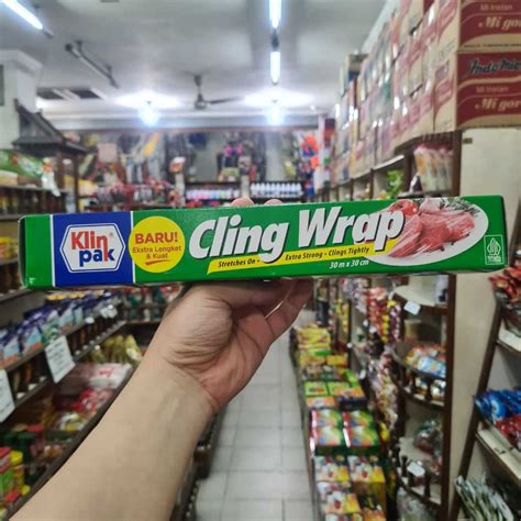 Jual KLINPAK CLING WRAP 30 M X 30 Cm KLINPAK CLING WRAP ISI ULANG