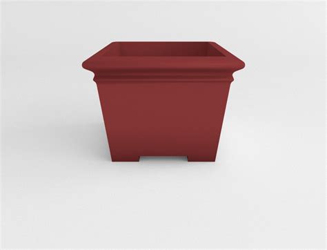 Plastic Square Planter Plastic Planters Site Furnishings