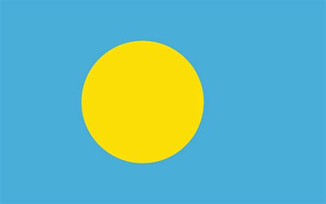 Free Vector Flag Of Palau