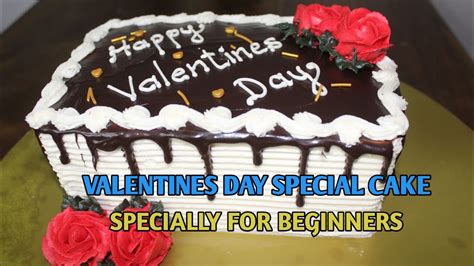 Valentines Day Special Cakeආදරවන්තයාට ගෙදරම කේක් එකක් හදාගන්න ඉගනගමු