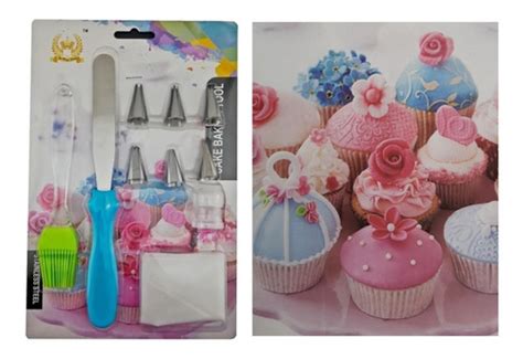 Kit De Repostería Boquillas Duyas X 6 Manga Pala Y Brocha MercadoLibre