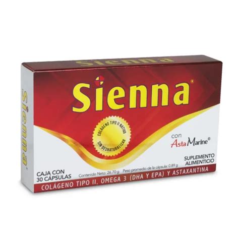 Sienna Vitaminas Y Minerales Suplemento Alimenticio Con C Psulas En