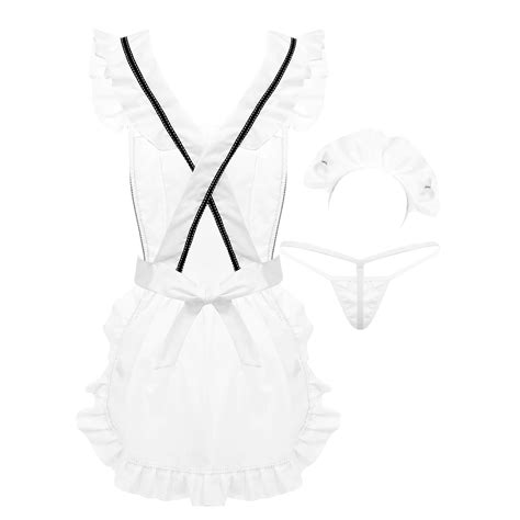 Sexy French Maid Costume Sexy Apron Maid Cosplay Outfits And Sets