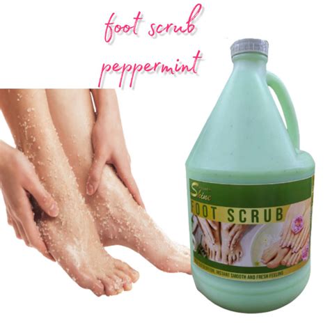 Gs Foot Scrub Peppermint 1 Gallon Salon Used Lazada Ph