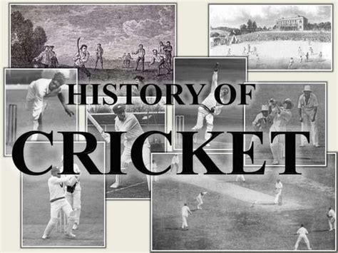 History Of Cricket