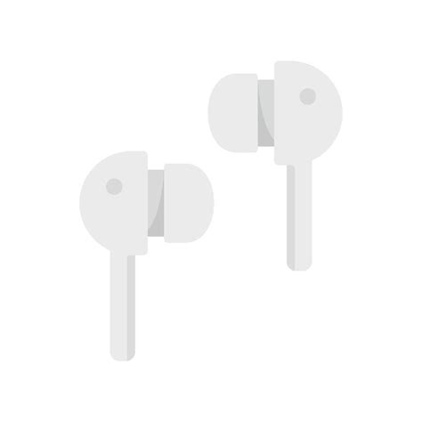 Wireless earbuds icon flat isolated vector 15062918 Vector Art at Vecteezy