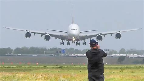 80 LANDINGS TAKEOFFs In 60 MINUTES AIRBUS A380 Boeing 747 An124