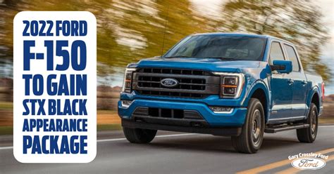 2022 Ford F 150 To Gain STX Black Appearance Package