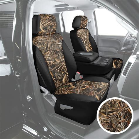 Saddleman® Chevy Silverado 2019 Realtree™ Camo Custom Seat Covers