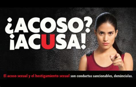 Cero Tolerancia Hacia El Acoso Sexual Y El Hostigamiento Sexual