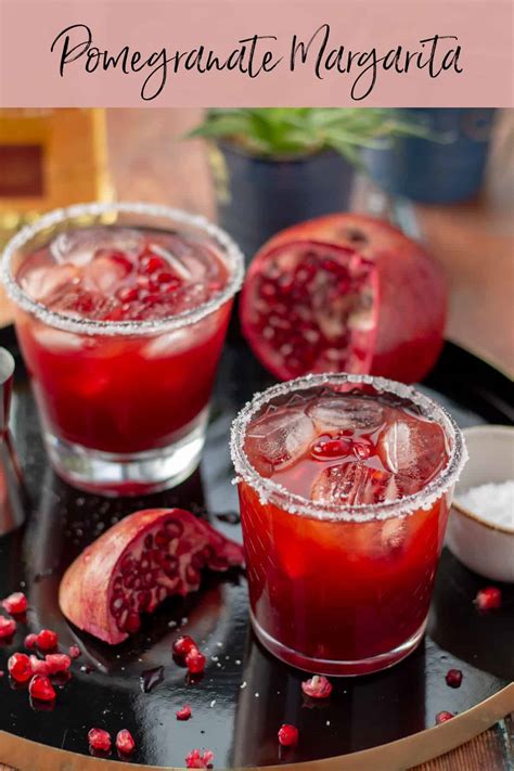Pomegranate Margaritas - Awesome on 20